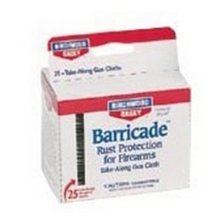BIRCHWOOD CASEY Салфетки для чистки оружия Barricade Take Alongs 25 Packets BIRCHWOOD CASEY Салфетки для чистки оружия Barricade Take Alongs 25 Packets