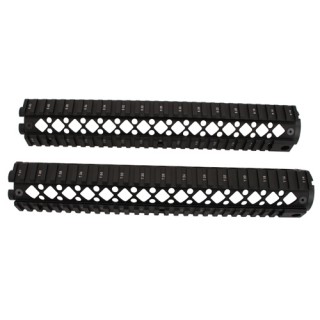 BLACKHAWK AR15 Rifle Length Quad Rail Forend 2pc BLACKHAWK AR15 Rifle Length Quad Rail Forend 2pc