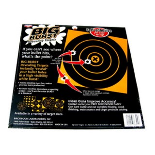 BIRCHWOOD CASEY BB8-25 Big Burst 8" & 4" Targets BIRCHWOOD CASEY BB8-25 Big Burst 8" & 4" Targets