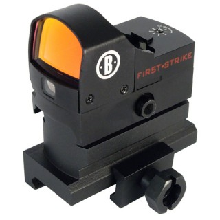 BUSHNELL First Strike,5 MOA Reflex Dot,Hi-Rise Mnt BUSHNELL First Strike,5 MOA Reflex Dot,Hi-Rise Mnt