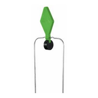 CHAMPION TRAPS AND TARGETS Single 5.5" Radiation Grn Diamond Spinner CHAMPION TRAPS AND TARGETS Single 5.5" Radiation Grn Diamond Spinner