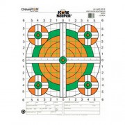CHAMPION TRAPS AND TARGETS 100 Yd Sightin Rifle, Flourescent (100Pk)
