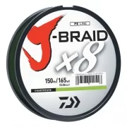 DAIWA плетеная леска J-Braid 6.8 кг, цвет шартрез 