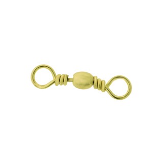 EAGLE CLAW Barrel Swivel-10 Brass 01011-010 8pcs EAGLE CLAW Barrel Swivel-10 Brass 01011-010 8pcs