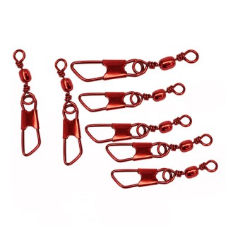 EAGLE CLAW Вертлюг с застежкой №10 7 шт. Barrel Swivel EAGLE CLAW Вертлюг с застежкой №10 7 шт. Barrel Swivel