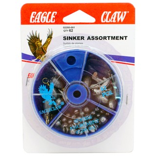 EAGLE CLAW Набор грузил Multi-style Sinker Assortment