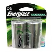 ENERGIZER батарейки перезаряжаемые NiMH Rechargeable D (2 шт)