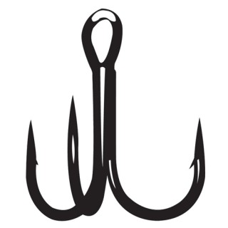 GAMAKATSU Рыболовные крючки Treble Round Bend Magic Eye Short Shank GAMAKATSU Рыболовные крючки Treble Round Bend Magic Eye Short Shank