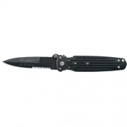 GERBER складной нож Covert double level black, serrated