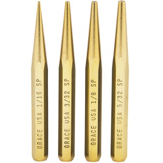 GRACE USA Набор латунных выколоток Brass Starter Punch set GRACE USA Набор латунных выколоток Brass Starter Punch set
