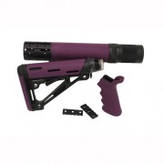HOGUE AR-15/M-16 Kit-Fngr Grve Bvrtl Grip, Prpl