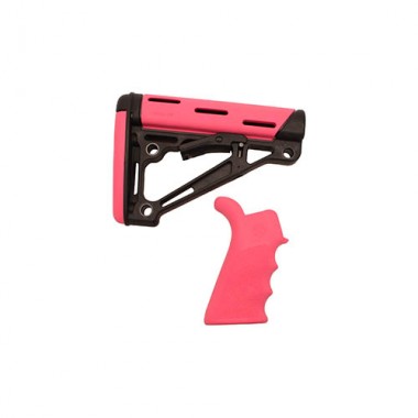 HOGUE AR-15/M-16 Kit - Pink Rubber