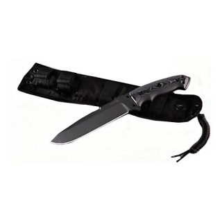 HOGUE Нож EXF01 7" Fix DPB Blk Kote G10 GMBlk