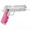 HOGUE Накладка на рукоять пистолета с подсветкой LE Govt Rub Grip w/FG-1911, Pink HOGUE Накладка на рукоять пистолета с подсветкой LE Govt Rub Grip w/FG-1911, Pink