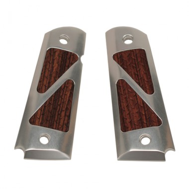 HOGUE Накладки на рукоять пистолета Govt Hybrid Al Wood Insert