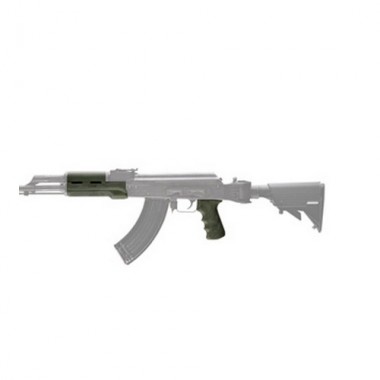 HOGUE AK47 Std OM Grip & Frnd GilGrn