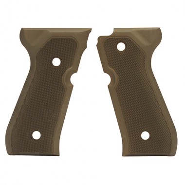 HOGUE Накладки Extreme™ Series Aluminium на рукоять пистолета Beretta 92 (текстура Ck)