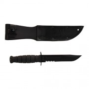KA-BAR нож Fixed Blade/Serrated Edge Black