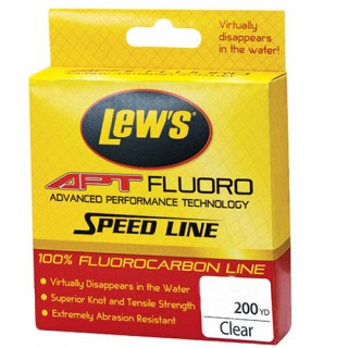 LEWS FISHING Флюорокарбоновая леска APT Fluorocarbon Speed Line LEWS FISHING Флюорокарбоновая леска APT Fluorocarbon Speed Line