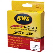 LEWS FISHING LAPTM12CL,APT Speed Mono 500Yds Clear(Bx)