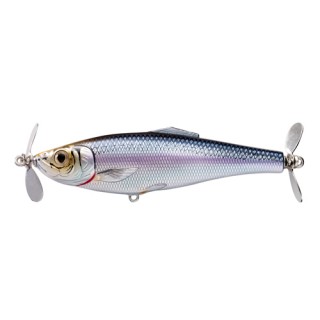 LIVETARGET LURES BB Herring Double Prop,silver/blue,#2