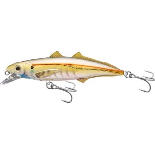 LIVETARGET LURES Cigar Minnow Jrkbait,SD,pearl/Gld1/0 LIVETARGET LURES Cigar Minnow Jrkbait,SD,pearl/Gld1/0