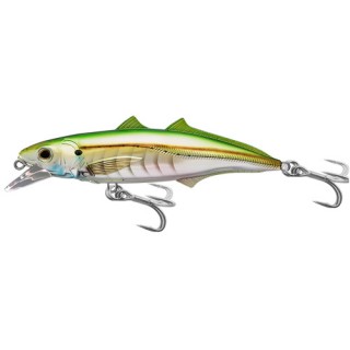 LIVETARGET LURES Cigar Minnow Jrkbait,SD,pearl/Grn1/0 LIVETARGET LURES Cigar Minnow Jrkbait,SD,pearl/Grn1/0