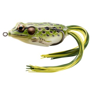 LIVETARGET LURES Frog Hollow Body,green/yellow,#1 LIVETARGET LURES Frog Hollow Body,green/yellow,#1