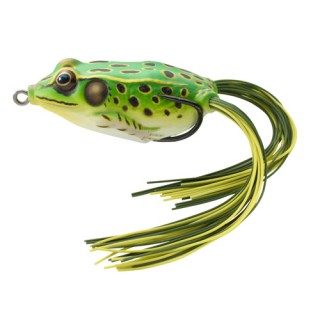 LIVETARGET LURES Frog Hollow Body,floro green/yellow,#1 LIVETARGET LURES Frog Hollow Body,floro green/yellow,#1