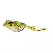 LIVETARGET LURES Frog Hollow Body,green/yellow,1/O