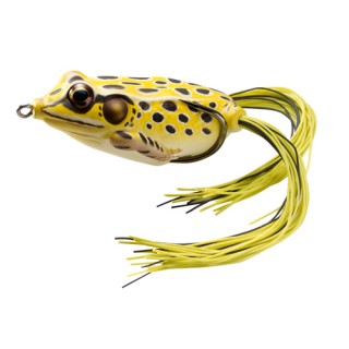 LIVETARGET LURES Frog Hollow Body,yellow/black,2/O LIVETARGET LURES Frog Hollow Body,yellow/black,2/O