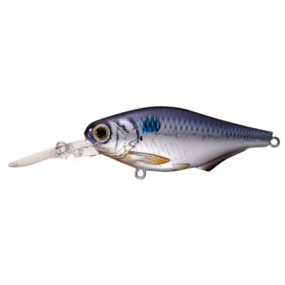 LIVETARGET LURES Gizzard Shad Crankbait,silver/pearl,#6 LIVETARGET LURES Gizzard Shad Crankbait,silver/pearl,#6