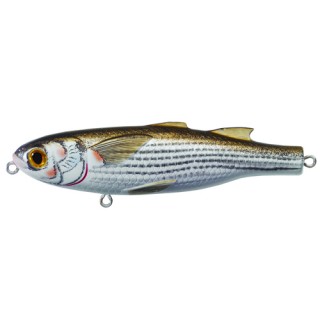 LIVETARGET LURES Mullet Walking Bait,natural/matte,#1 LIVETARGET LURES Mullet Walking Bait,natural/matte,#1