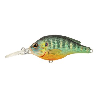 LIVETARGET LURES Pumpkinseed FS Roundbill,natural/matte,#6 LIVETARGET LURES Pumpkinseed FS Roundbill,natural/matte,#6