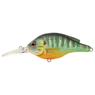 LIVETARGET LURES Pumpkinseed FS Roundbill,natural/matte,#4 LIVETARGET LURES Pumpkinseed FS Roundbill,natural/matte,#4