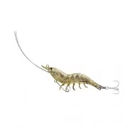 LIVETARGET LURES Shrimp Hybrid Bait,glass shrimp,#4,#2