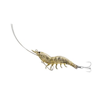 LIVETARGET LURES Shrimp Hybrid Bait,glass shrimp,#4,#2 LIVETARGET LURES Shrimp Hybrid Bait,glass shrimp,#4,#2
