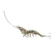 LIVETARGET LURES Shrimp Hybrid Bait,white shrimp,#4,#2