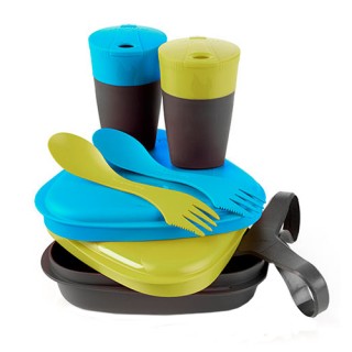 LIGHT MY FIRE комплект посуды Pack 'n Eat Kit (голубой + лимонный) LIGHT MY FIRE комплект посуды Pack 'n Eat Kit (голубой + лимонный)