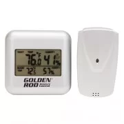 LOCKDOWN Гигрометр Golden Rod Digital Wireless Hygrometer