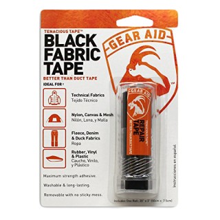 GEAR AID клейкая лента Tenacious Clean Tape, 7,6 х 50,8, черная GEAR AID клейкая лента Tenacious Clean Tape, 7,6 х 50,8, черная