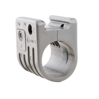 MISSION FIRST TACTICAL Flashlight Mt Any 1"diam QuickDetach Gray MISSION FIRST TACTICAL Flashlight Mt Any 1"diam QuickDetach Gray