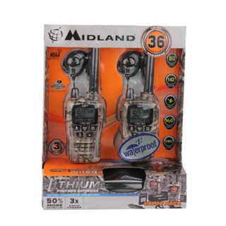 MIDLAND RADIOS FRS/GMRS 42Ch/36mile/5W Ear/Mic LiBatt MO MIDLAND RADIOS FRS/GMRS 42Ch/36mile/5W Ear/Mic LiBatt MO