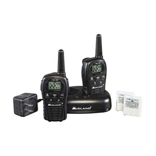 MIDLAND RADIOS FRS/GMRS 22 Ch/24Mi Batteries/Charger /2