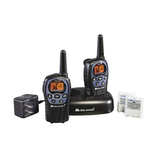 MIDLAND RADIOS FRS/GMRS 36 Ch/26Mi/Batteries/Chrgr /2 MIDLAND RADIOS FRS/GMRS 36 Ch/26Mi/Batteries/Chrgr /2