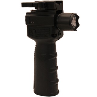 NCSTAR Vertical Grip w/Flashlight & Grn Lsr GII NCSTAR Vertical Grip w/Flashlight & Grn Lsr GII