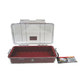 PELICAN 1060 Micro Case, Clear Top Red PELICAN 1060 Micro Case, Clear Top Red