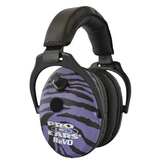 PRO EARS Наушники шумоподавляющие ReVO Electronic - Purple Zebra PRO EARS Наушники шумоподавляющие ReVO Electronic - Purple Zebra
