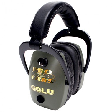 PRO EARS Наушники шумоподавляющие Pro Slim Gold NNR 28 Green