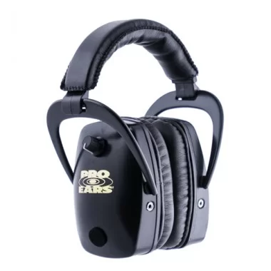PRO EARS Наушники шумоподавляющие Pro Slim Gold NRR 28 Black